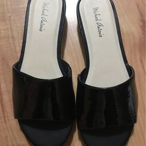 DEX-PAT michael antonio black sandals shoes for women 6.5